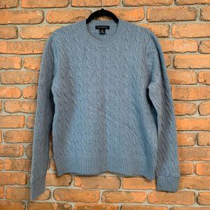 Banana Republic Blue Luxury Winter Blend Crewneck Sweater - Size M